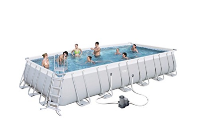 BESTWAY 8321285 Piscina Rectangular Con Depuradora 732x366x132 cm.