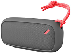 NudeAudio Move L - Altavoz portátil inalámbrico Bluetooth universal (con enchufe Reino Unido/EU) carbón y coral en oferta