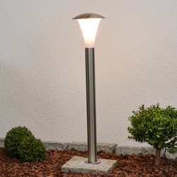 LED Wegeleuchte Arda Edelstahl Kunststoff Wegelampe Außenlampe Lampenwelt E27 características