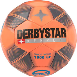 Derbystar Keeper Gewichtsball für Torhüter Torwarttrainingsball orange NEU características