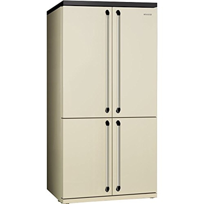 Smeg FQ960P Independiente A+ Crema de color nevera puerta lado a lado - Frigorífico side-by-side (Independiente, Crema de color, Puerta americana, LED