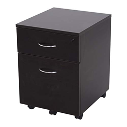 Vinsetto Cajonera Archivador con Ruedas Armario Archivador Móvil