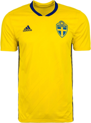 adidas Federación Sueca Camiseta de Equipación, Hombre, Amarillo (amaril/tinmis), XL en oferta