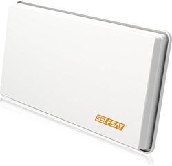 Selfsat H30D2+ Flachantenne Digital mit Fensterhalterung HD Twin Sat Anlage 4K precio