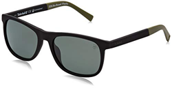 Timberland TB9129 Gafas de Sol, Negro (Matte Black/Green Polarized), 56.0 para Hombre en oferta