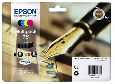 2x EPSON Multipack 16 ORIGINAL GENUINO - NUEVO NEW.