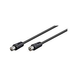 Goobay AK 500 B 5.0m - Cable coaxial (coaxial, coaxial, 5 m, Negro) características