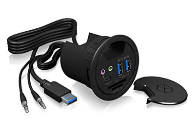 ICY BOX IB-HUB1404A IcyBox IB-Hub1404A 3 Port USB 3.0 Tisch - Stroke - 5 Gbps