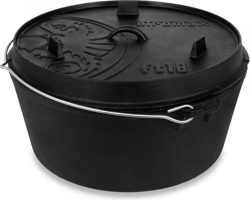 Petromax Feuertopf 17,3 Liter ft18 mit Füßen Gusseisen precio