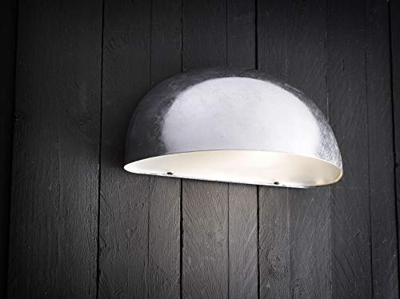 Nordlux 21751031 Scorpius - Lámpara de pared de cinc, bombilla E27 de 60 W