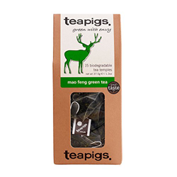 teapigs Mao Feng Green tea 15 Teabags (Pack of 2, Total 30 Teabags) en oferta