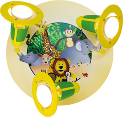 Pared/techo 3-lámpara de la selva en oferta