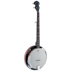 Stagg BJW24 DL 5-saitiges Western Deluxe Banjo mit Holzkessel precio