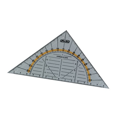 Geometriedreieck klein - Geodreieck