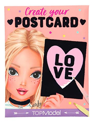 Depesche 10308 Create Your Post Card, TOPModel Velvet