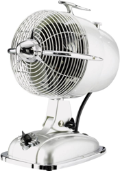 Ventilador de mesa CasaFan 301503 RETROJET plateado/ cromado características