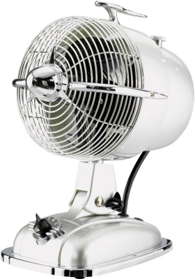 Ventilador de mesa CasaFan 301503 RETROJET plateado/ cromado