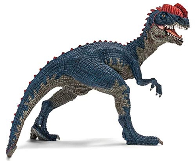 Schleich-14567 Dilophosaurus, Color Azul (14567