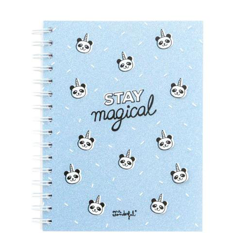 Mr Wonderful Quaderno 21x16cm Spirate Copert Pvc C/tasca Stay Magical precio