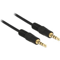 Delock 83434 Kabel Klinke 3.5 mm 4 Pin Stecker> 0.5 m - Cable - Audio/Multimedia