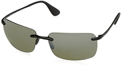 Ray-Ban 4255 Gafas de Sol, Shiny Black, 60 para Hombre