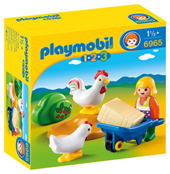 Playmobil Agricultora con gallinas (6965) en oferta