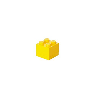 LEGO Fiambrera 1 x 4 amarillo
