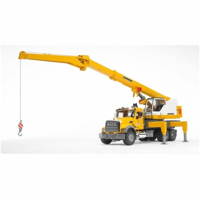 Bruder MACK Granite Liebherr camión grúa (02818)