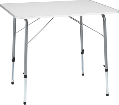 TecTake Folding Table Height-Adjustable 80x60