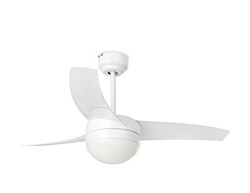 Ventilador Faro Easy 33415 ø105cm 2l e27 blanco mando con programador características