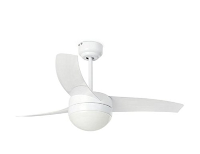 Ventilador Faro Easy 33415 ø105cm 2l e27 blanco mando con programador