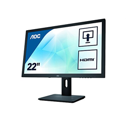 AOC Monitores E2275PWJ - Monitor de 21.5" (resolución 1920 x 1080 Pixels, tecnología WLED, Contraste 1000:1, 2 ms, VGA), Color Negro precio
