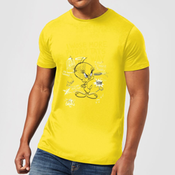 Camiseta Looney Tunes Piolín Enfadado - Hombre - Amarillo - L - Amarillo características