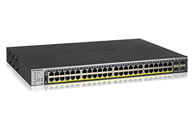 GS752TPP Gestionado L2/L3/L4 Gigabit Ethernet (10/100/1000) Negro 1U Energía sobre Ethernet (PoE), Interruptor/Conmutador