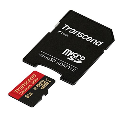 8GB microSDHC Class 10 UHS-I (Ultimate) memoria flash Clase 10 MLC, Tarjeta de memoria