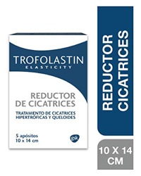 Trofolastín Reductor De Cicatrices Parches 10x14 cm características