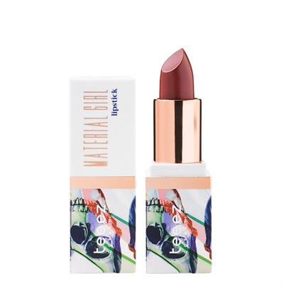 Material Girl Lipstick Hyped Taupe #9E6362