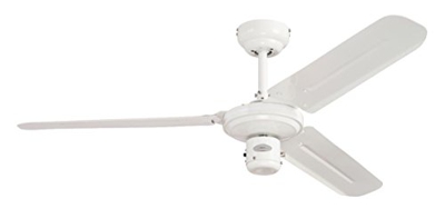 Westinghouse Industrial Ventilador de Techo, Acabado aspas Blancas, 122 cm