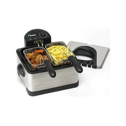 DF402B freidora Doble Plata 2000 W en oferta