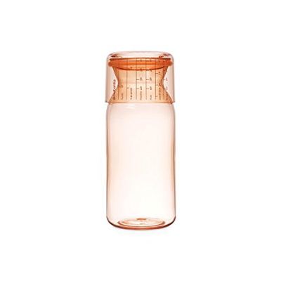 Brabantia - Bote De Cocina Con Taza Medidora Rosa palo