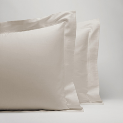 Yves Delorme - Funda De Almohada De Satén Triomphe Beige 50 x 75 cm precio