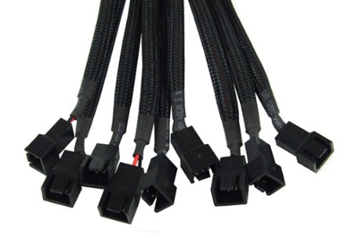 3Pin Molex auf 9x 3Pin Molex 60cm 1 m, Cable Y