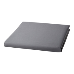 Home Concept - Sábana Bajera Ajustable De Algodón Egipcio Basic Satin Gris Cama 150 cm en oferta