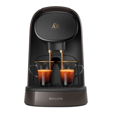 Philips - Cafetera Espresso Automática L'OR Barista System LM8012/70 Para Cápsulas L'OR Y Nespresso