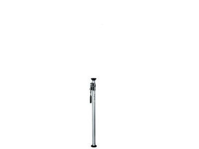 Manfrotto 077 - Accesorio para trípode, Soporte, 1-1.7 m (Plata, 1.5 kg, Aluminio)