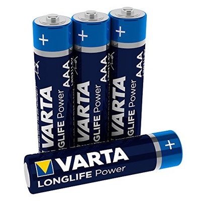 Varta - Blister Pilas Alcalinas BLx4 LR03 AAA Longlife Power