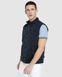 Studio Classics - Chaleco Husky De Hombre Azul Marino en oferta