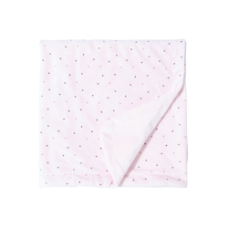 Cotton Juice Baby Home - Manta Microvelour Para Minicuna Topos Rosa características