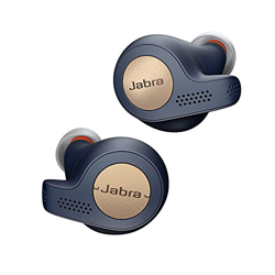 Jabra Elite Active 65t auriculares estéreo totalmente inalámbricos con Bluetooth® 5.0 y Alexa integrada, para deporte, azul y cobre en oferta