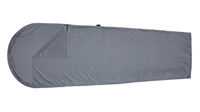 Easy Camp Inlet Travel Sheet - Ultralight - Mummy - Sábana para Saco de Dormir, Color Gris, Talla One Size